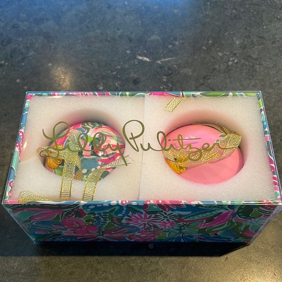 Lilly Pulitzer Other - Lilly Pulitzer ornaments